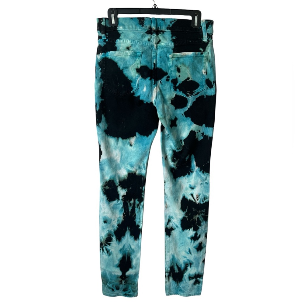 Cotton Citizen Dylan Stretch Cotton Jeans Blue Black Print UNISEX Size 30 NWOT - Picture 2 of 12